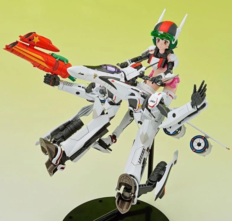Macross V.F.G. VF-25F Messiah Ranka Lee Model Kit - Image 9