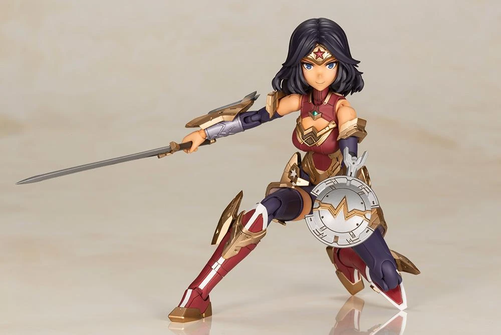 DC Comics Cross Frame Girl Wonder Woman (Humikane Shimada Ver.) Model Kit - Image 11