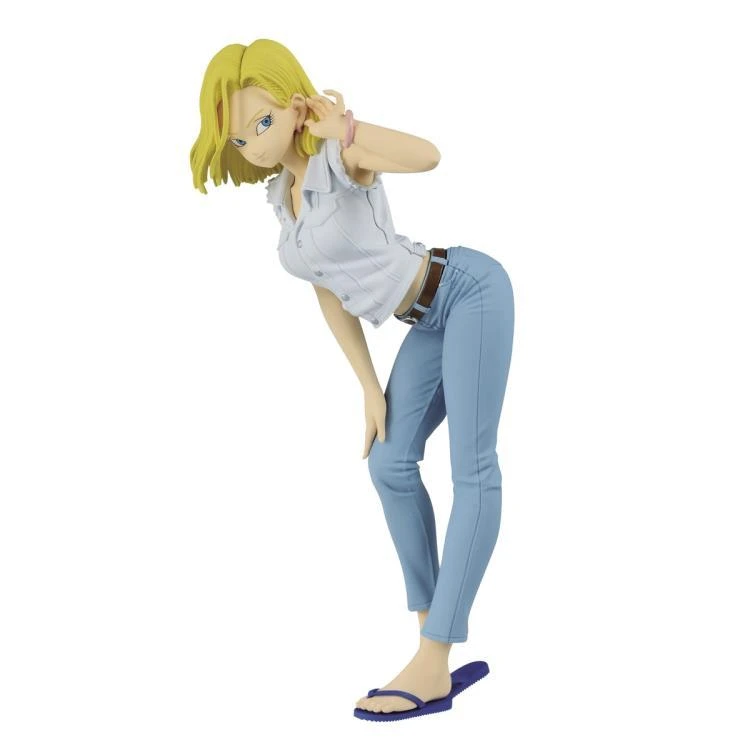 Dragon Ball Z Glitter & Glamours Android 18 (White Shirt) - Image 2