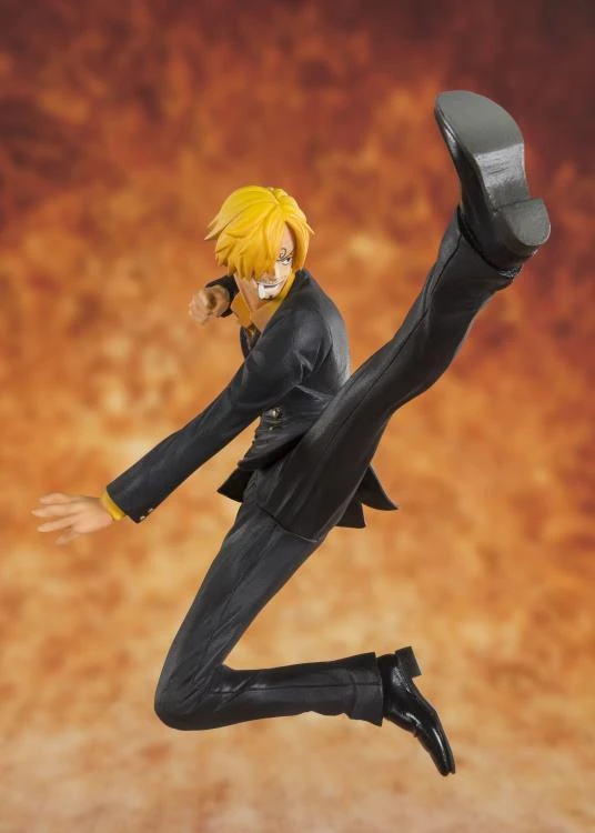 Bandai One Piece FiguartsZERO Black Leg Sanji - Image 2