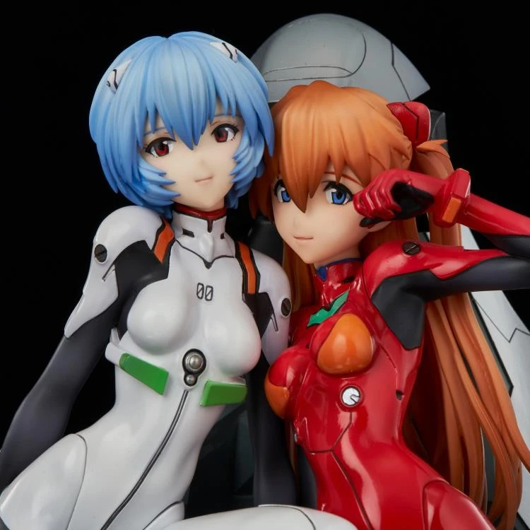 Neon Genesis Evangelion Rei & Asuka Twinmore Object Figure - Image 17