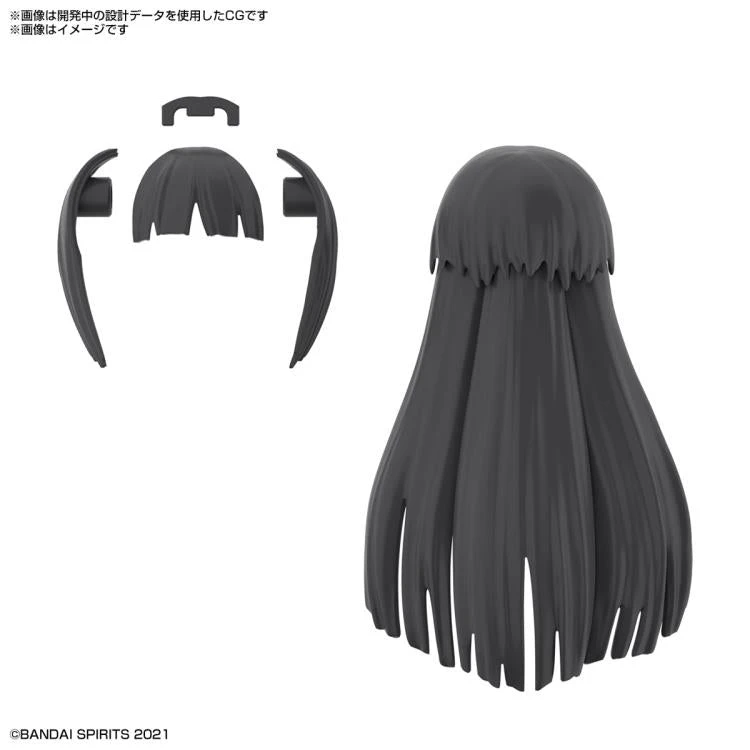 Bandai 30 Minutes Sisters Option Hair Style Parts Vol. 3 Set Of 4 Accessory Kits - Image 6