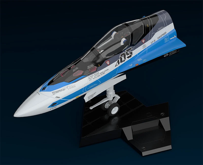 Macross PLAMAX MF-56 Minimum Factory Fighter Nose Collection VF-31J (Hayate Immelman's Fighter) 1/20 Scale Model Kit - Image 3