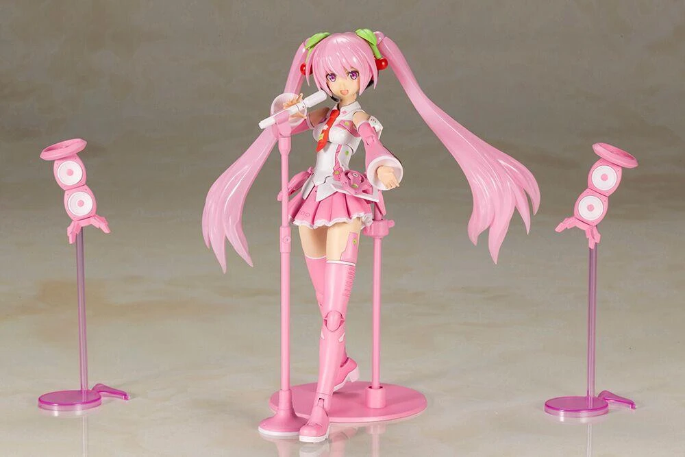 Frame Music Girl Sakura Miku Model Kit - Image 8