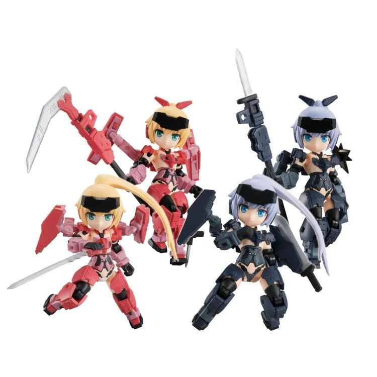 Frame Arms Girl Desktop Army KT-323f Jinrai Series Box Of 4 Figures - Image 2