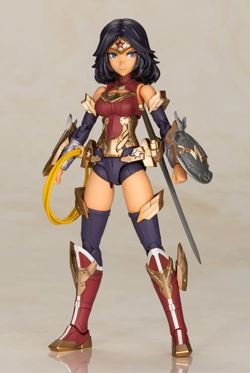 DC Comics Cross Frame Girl Wonder Woman (Humikane Shimada Ver.) Model Kit - Image 14