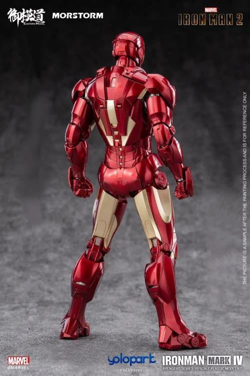 Iron Man 2 Iron Man Mark 4/6 Deluxe 1/9 Scale Model Kit - Image 14