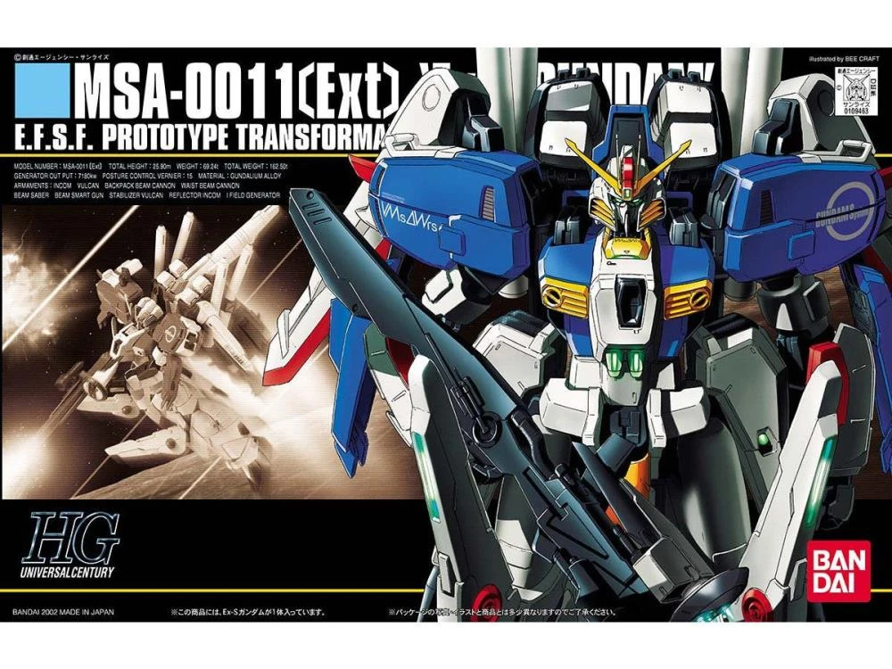 Bandai HGUC 1/144 #29 Ex-S Gundam - Image 2