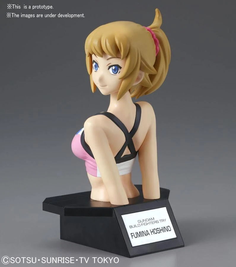 Hoshino Fumina "Gundam Build Fighters Try", Bandai Figure-rise Bust - Image 7