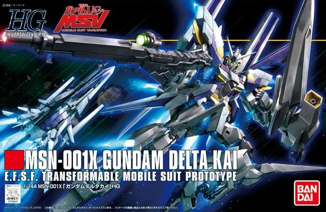 Bandai HGUC 1/144 #148 Gundam Delta Kai - Image 2