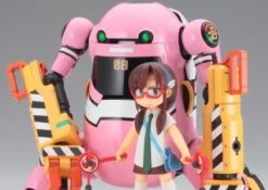 Hasegawa 1/20 Mechatro WeGo Eva Collaboration Series Vol.3 Unit-08 (Power Arm) + Mari Makinami Illustrious