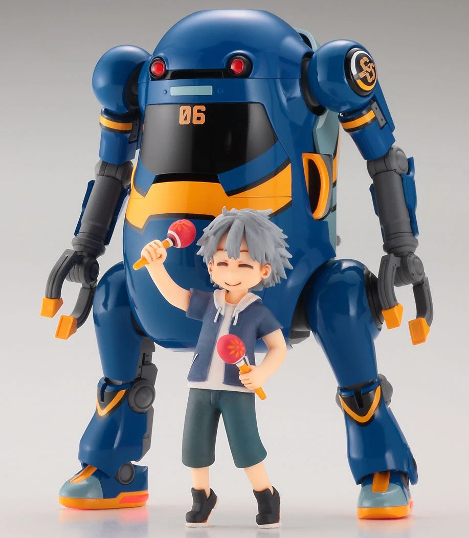 Hasegawa 1/20 Mechatro Wego Eva Collaboration Series Vol.4 (Mark.06 + Kaworu Nagisa) - Image 5