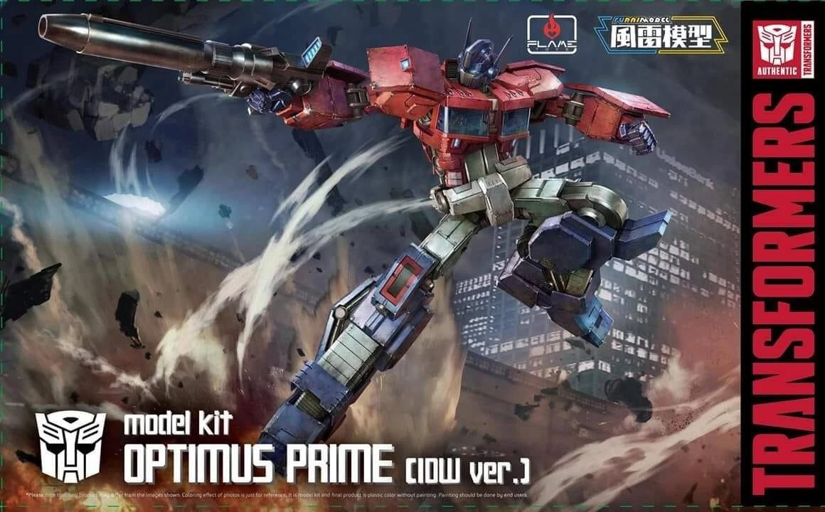 Bandai Transformers Furai 03 Optimus Prime (IDW Ver.) Model Kit - Image 2
