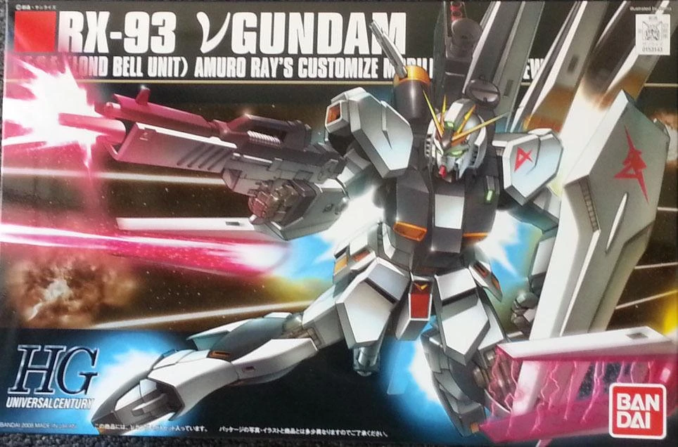Bandai HGUC 1/144 #86 RX-93 Nu Gundam - Image 2