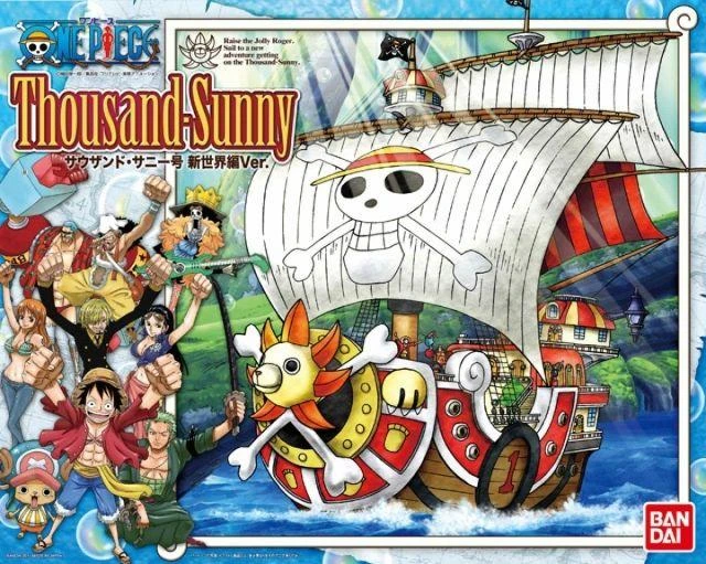 Bandai One Piece Thousand Sunny (New World Ver.) Model Kit - Image 2