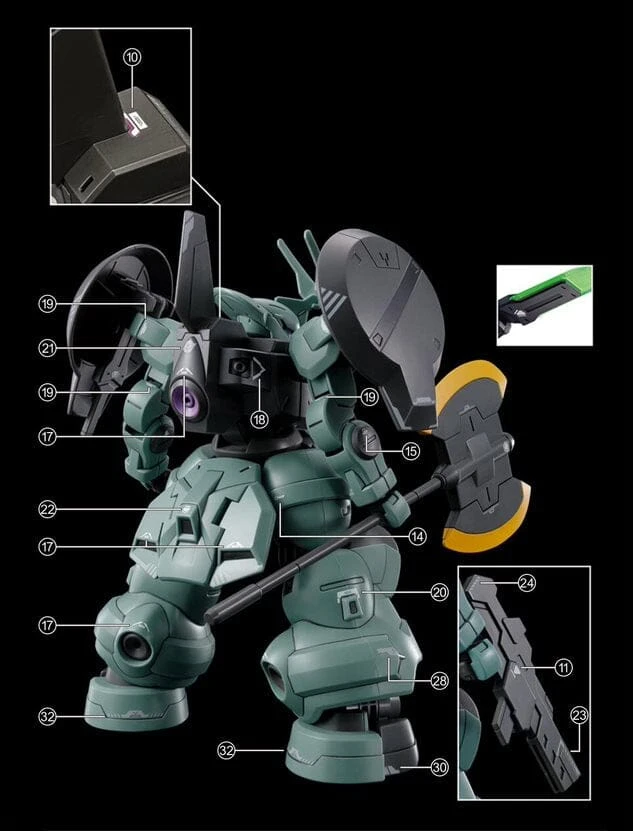 C83 TWFM HG Dilanza (Guel & Lauda) Decal Sheet - Image 6