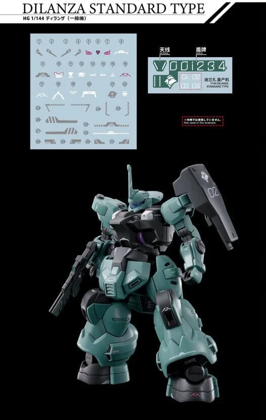 C83 TWFM HG Dilanza (Guel & Lauda) Decal Sheet - Image 7